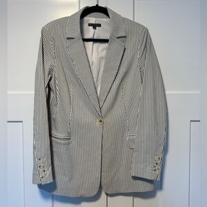 Adrianna Papell Striped Blazer